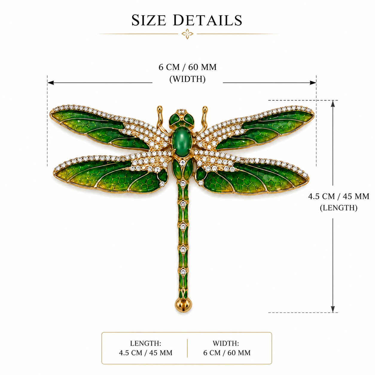 Dragonfly Brooch | Premium Handcrafted Brooch Pin