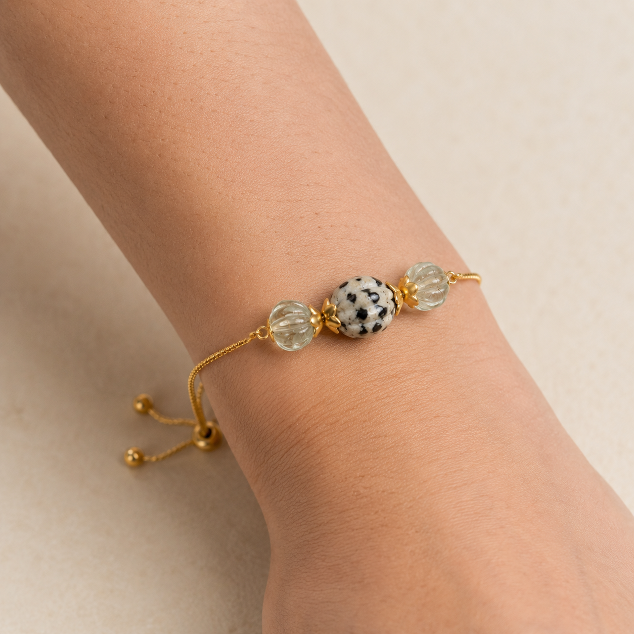 Noir Strawberry Adjustable Bracelet