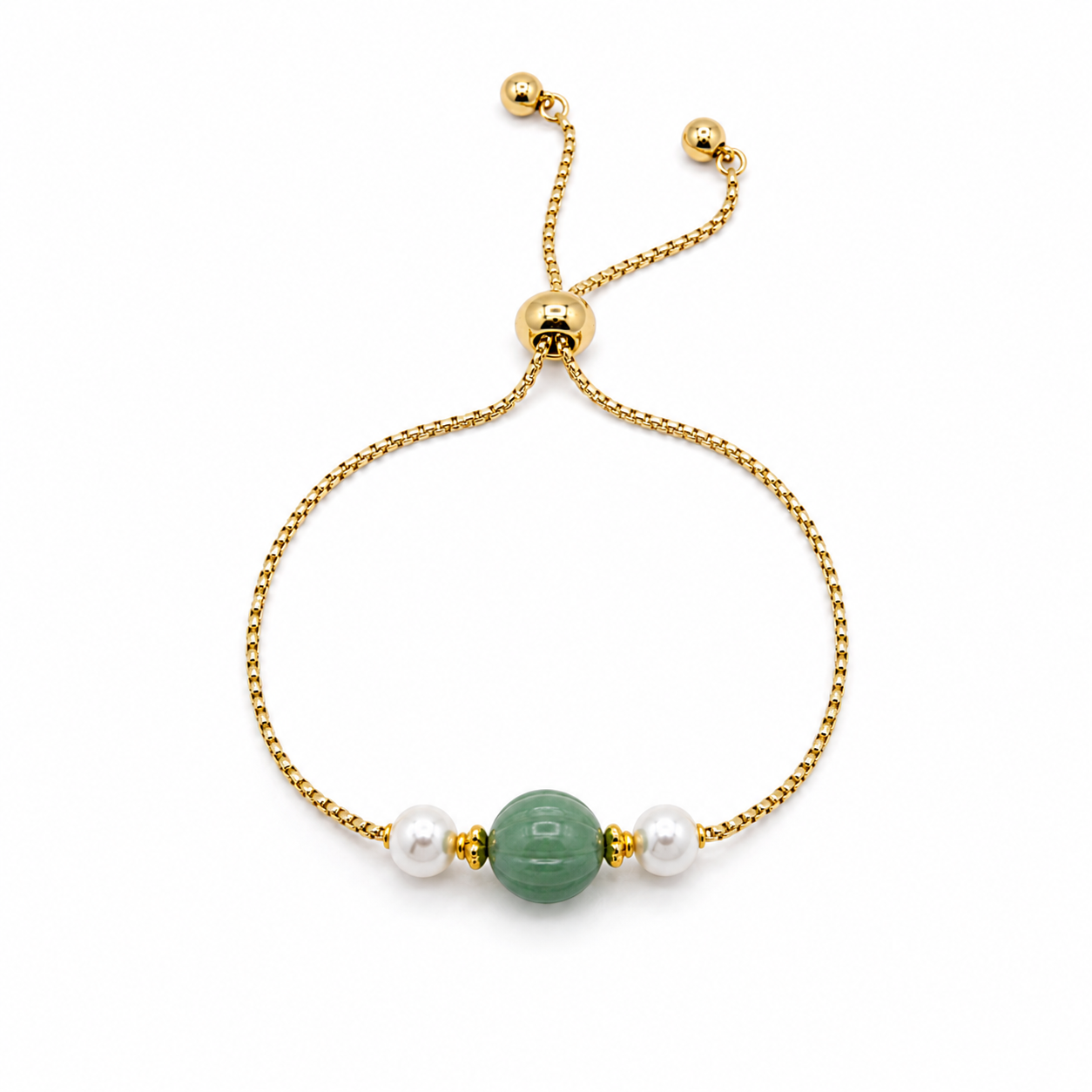 Strawberry Paperclip Chain Bracelet