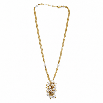Pearl Cluster Pendant Necklace