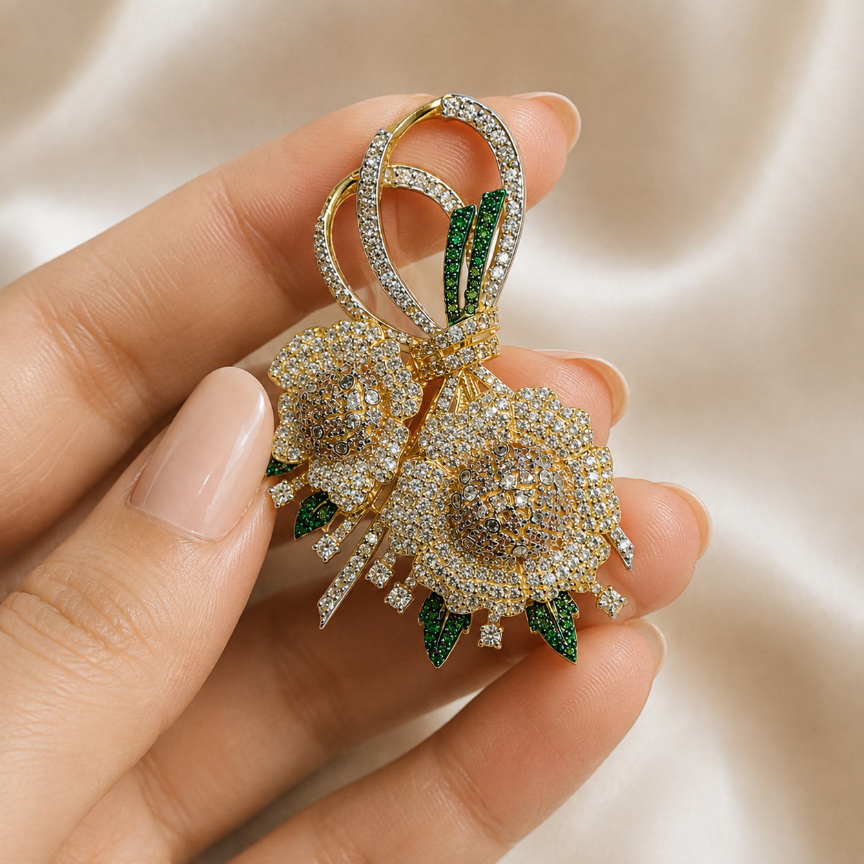 Floral Brooch | Premium Handcrafted Brooch Pin