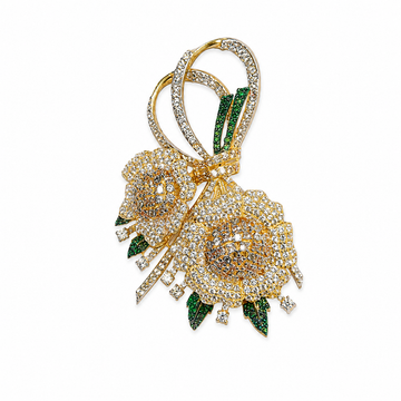 Floral Brooch | Premium Handcrafted Brooch Pin