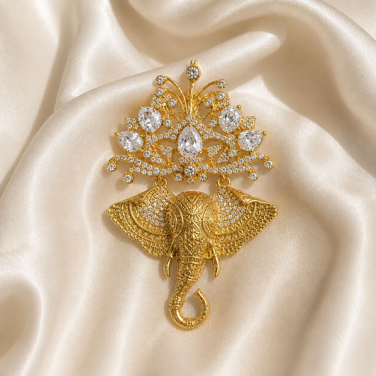 Elephant Brooch | Premium Handcrafted Brooch Pin