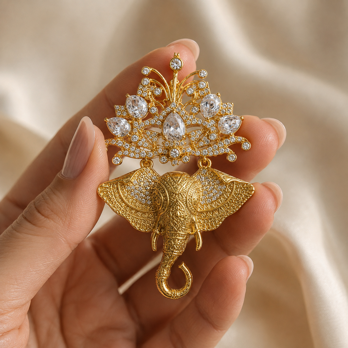 Elephant Brooch | Premium Handcrafted Brooch Pin