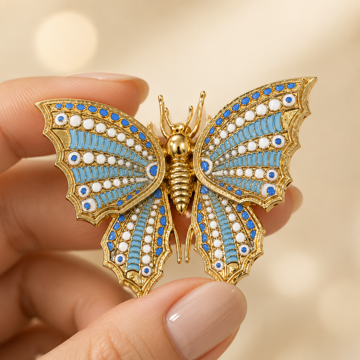 Butterfly Brooch Pin | Elegant Designer Statement Brooch