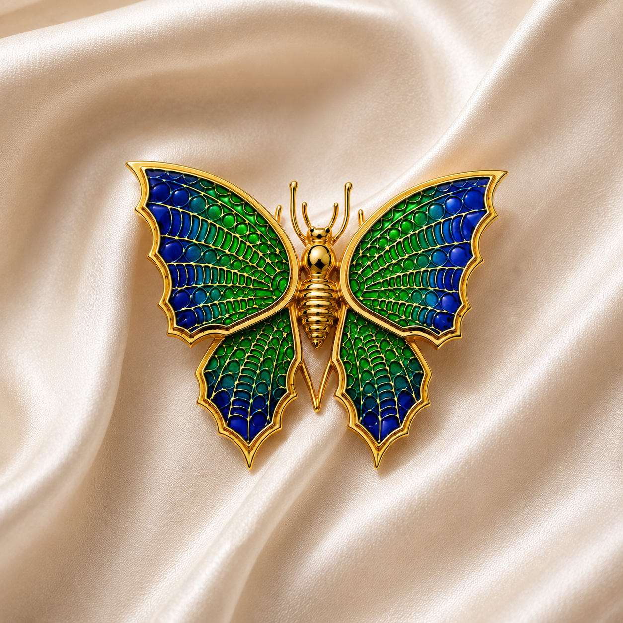 Butterfly Brooch Pin | Designer Statement Brooch