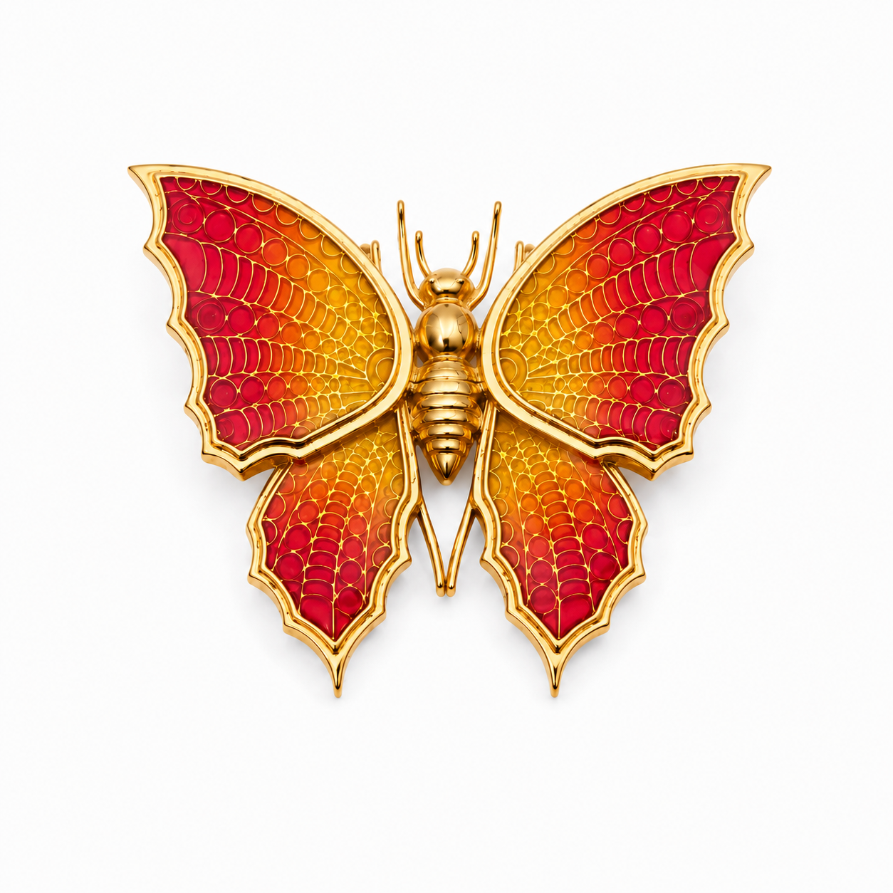 Butterfly Brooch Pin | Designer Statement Brooch